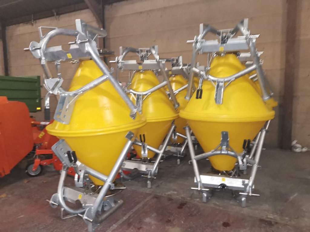 DRA  Strooiers van 200 tot 1000 kg