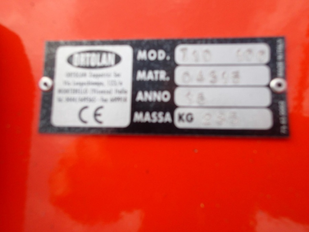 Ortolan  T 10 Pick Up  werkbr 100 - 120 -140 en 160 cm