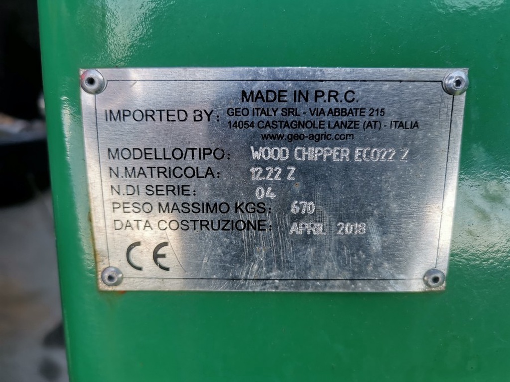 Geo  ECO - 22Z diameter tot 22 cm