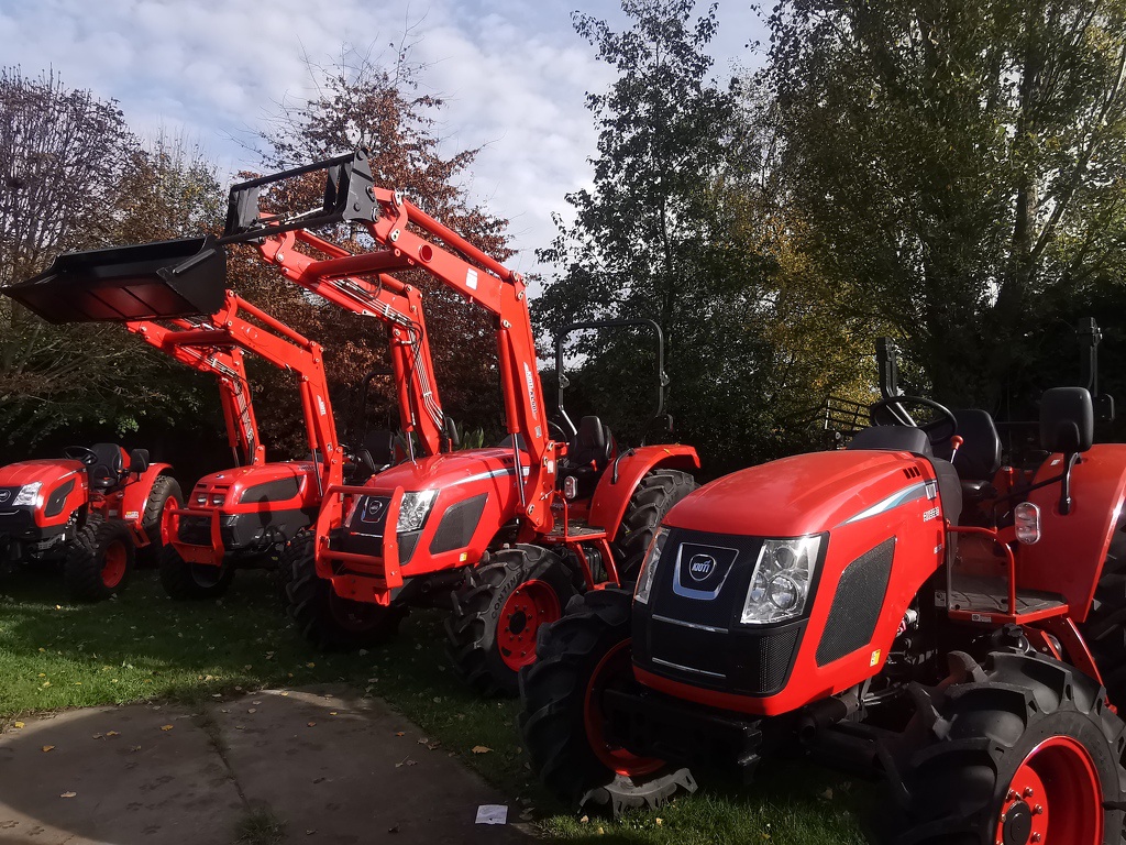 Kioti tractoren Uit voorraad leverbaar