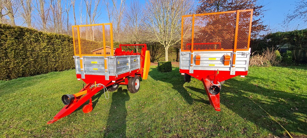 Mestwagens 2,5 en 4,5 ton