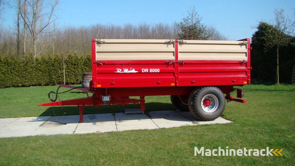 DRA  DR 8000 Geveerde dissel 