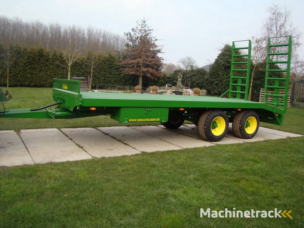 DRA  Diepladder -machine transporter  12 tot 14 ton