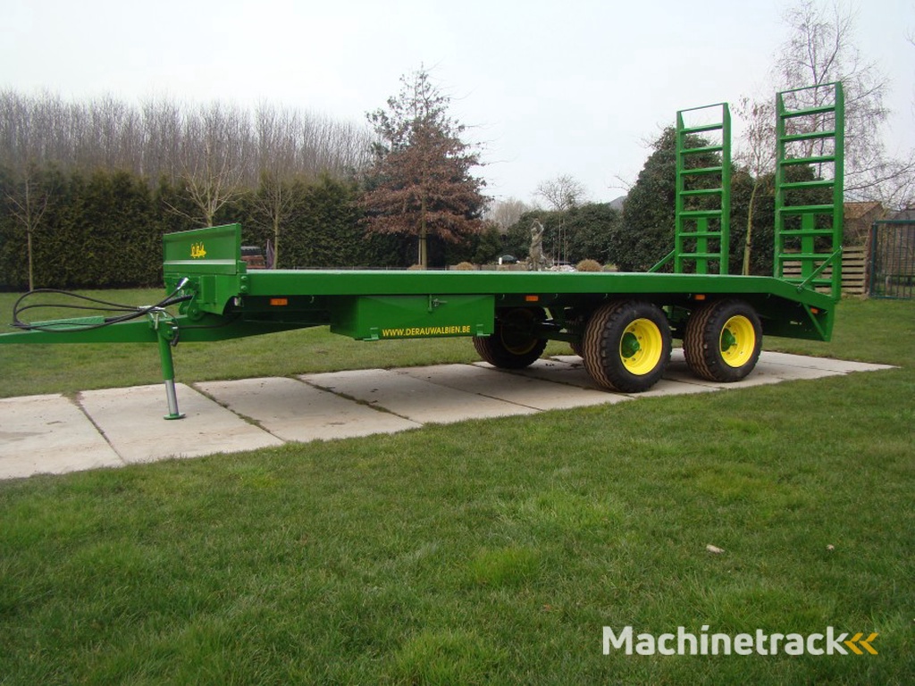 DRA  Diepladder -machine transporter  12 tot 14 ton