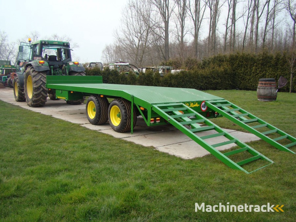 DRA  Diepladder -machine transporter  12 tot 14 ton