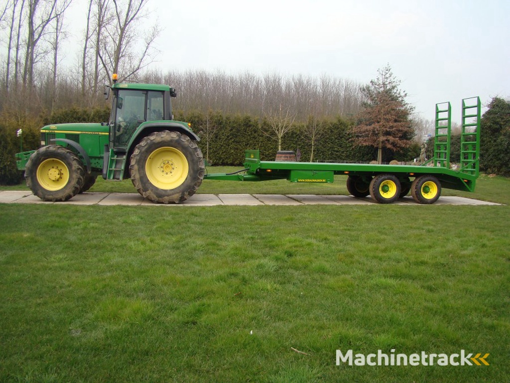 DRA  Diepladder -machine transporter  12 tot 14 ton