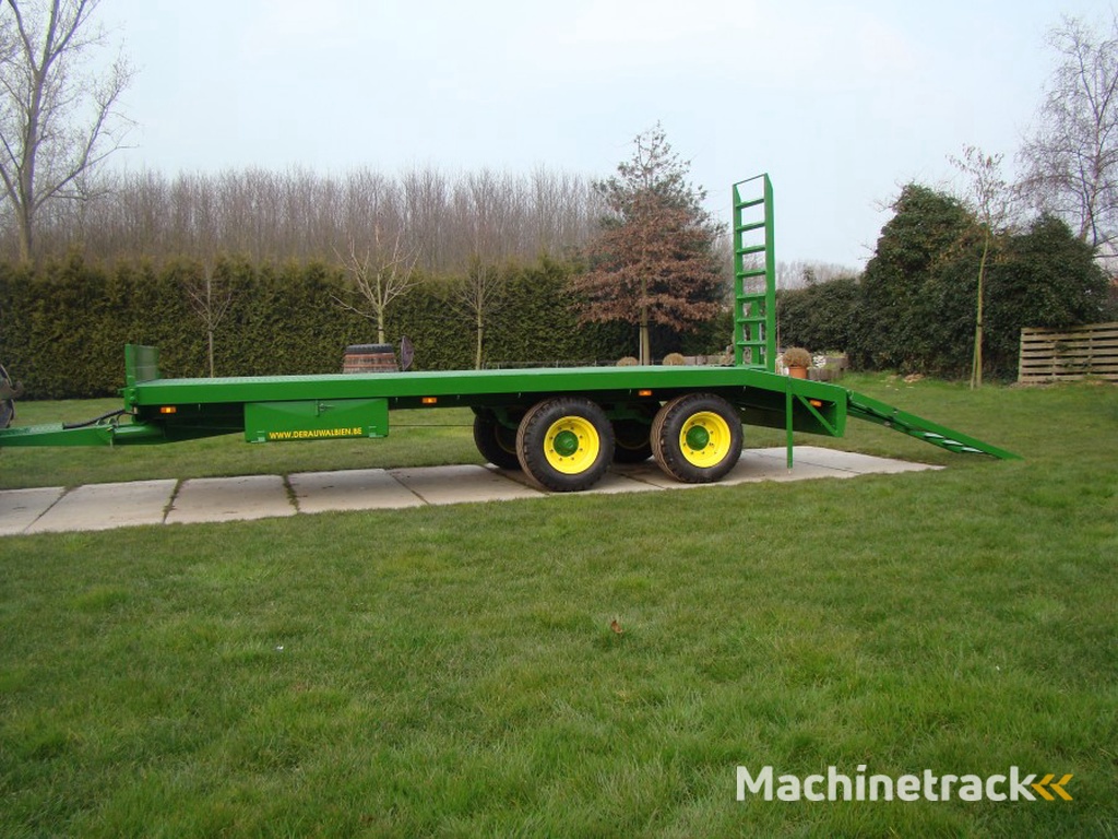 DRA  Diepladder -machine transporter  12 tot 14 ton