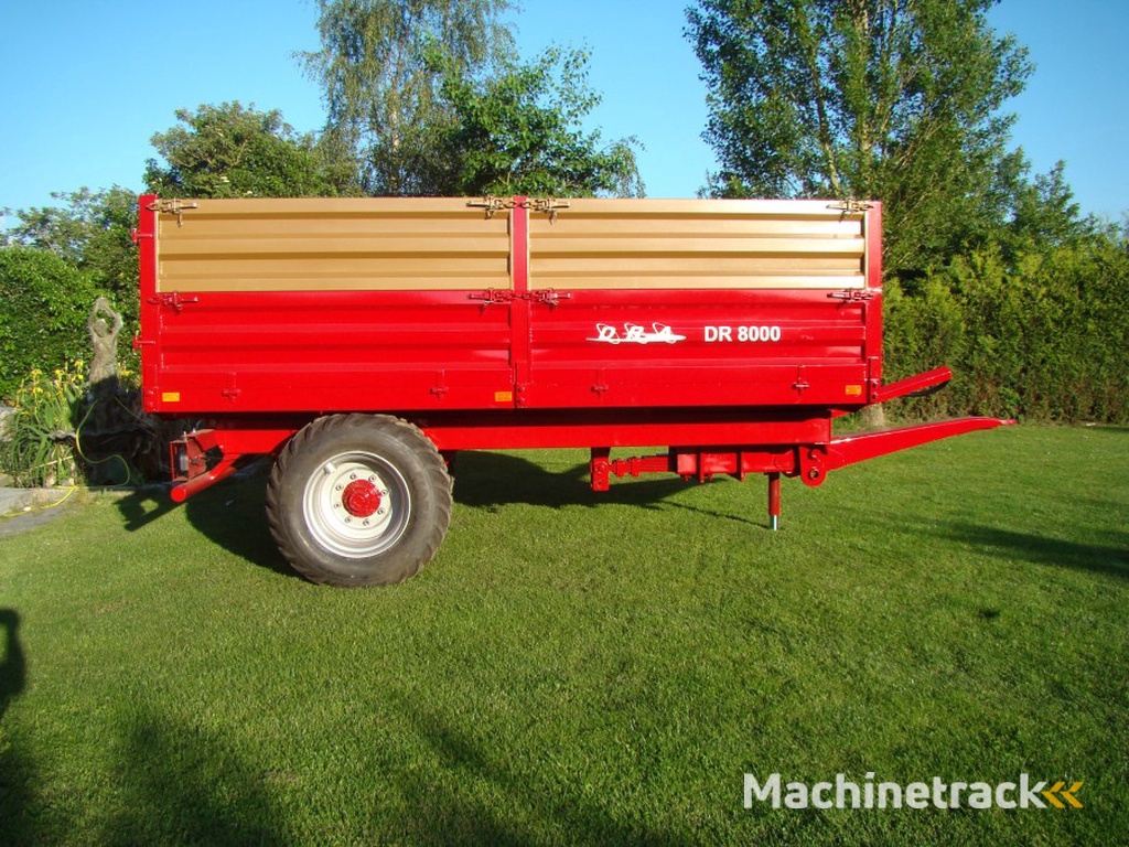 DRA DR 8000  + Geveerde dissel 