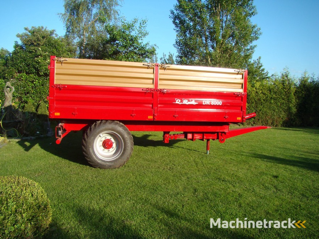 DRA DR 8000  + Geveerde dissel 