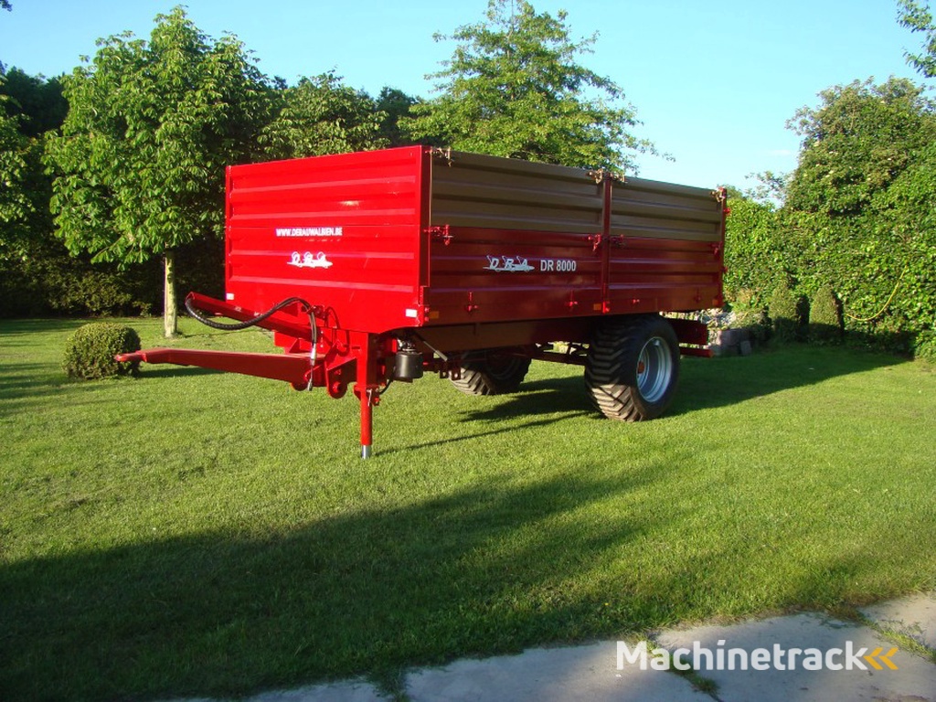 DRA DR 8000  + Geveerde dissel 