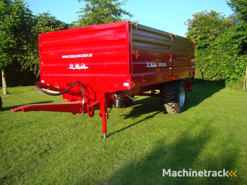 DRA DR 8000  + Geveerde dissel 