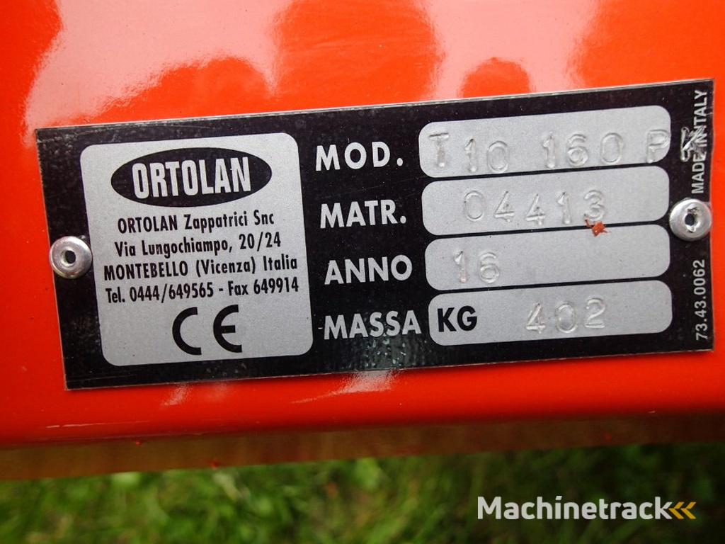 Ortolan  T10 Pickup 100-120-140 en 160 cm 
