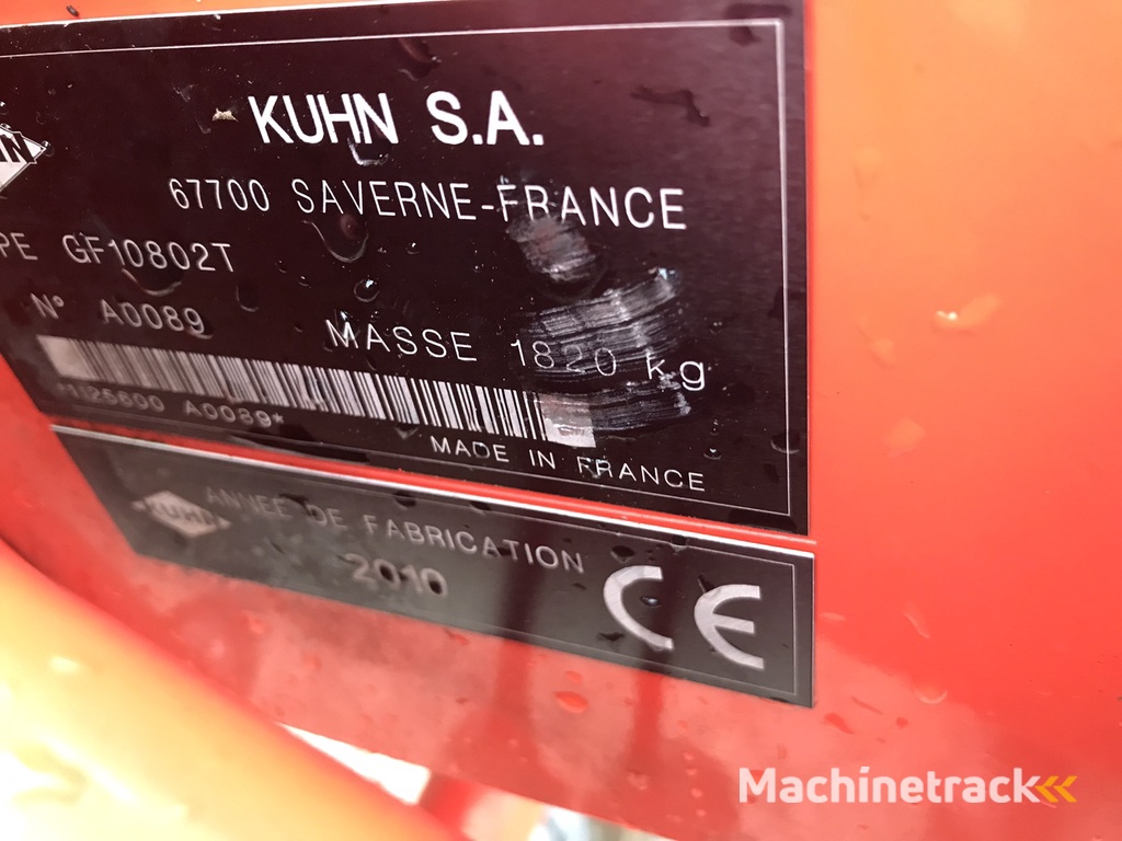 Kuhn GF 10802 T