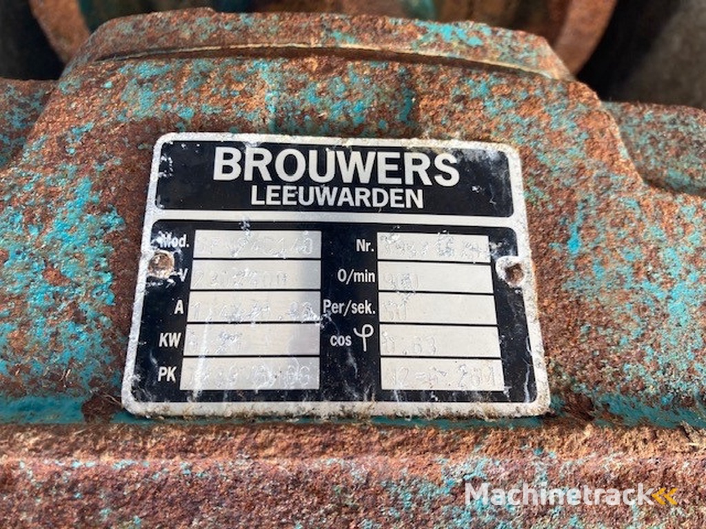 Brouwers mestschuifinstallatie