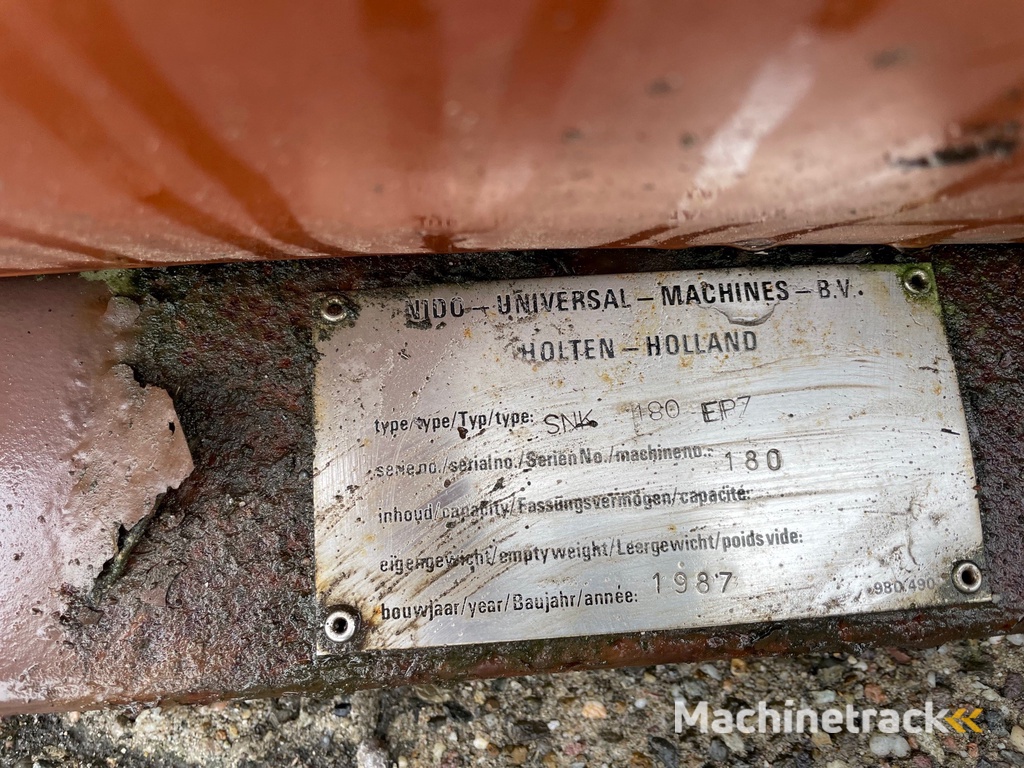 Nido SNL 180 EP7 sneeuwschuif