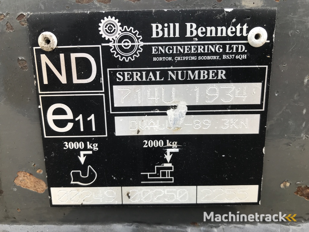 Fendt Bill bennett Engelse trekhaak