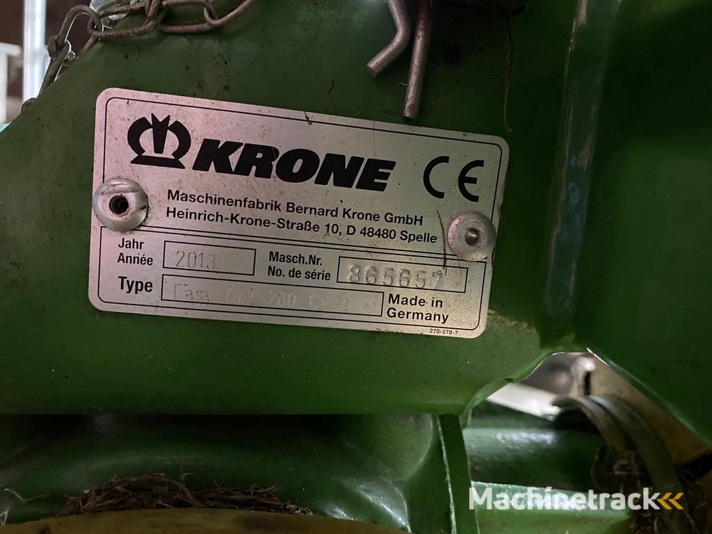 Krone ec 280 cv-q
