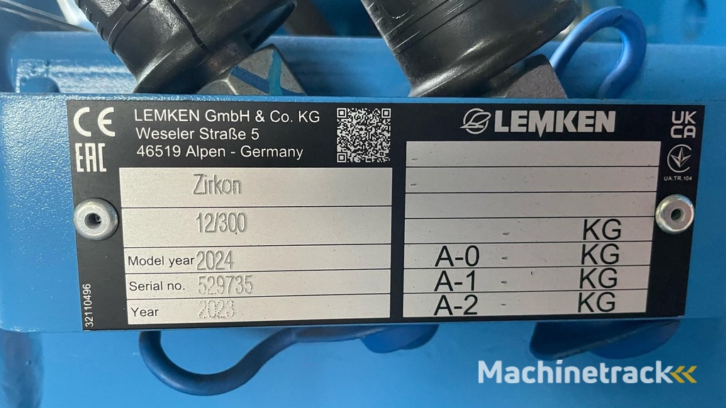 Lemken Solitair 9+/Zirkon 12
