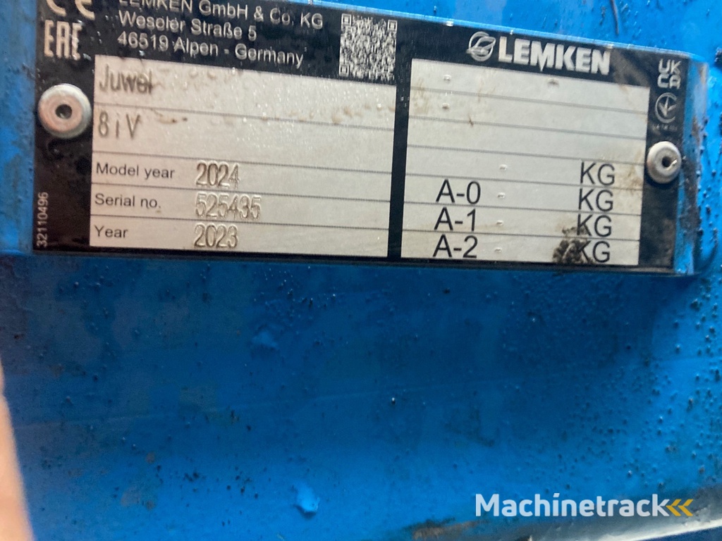 Lemken Juwel 8i 6N100 + flexpack