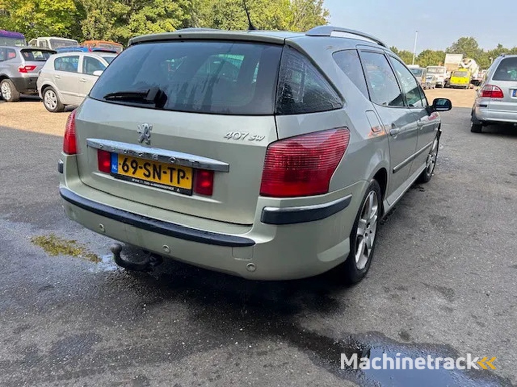 Peugeot 407 SW , 3.0 - V6 , Automatic , Leather , Navi ,  Export