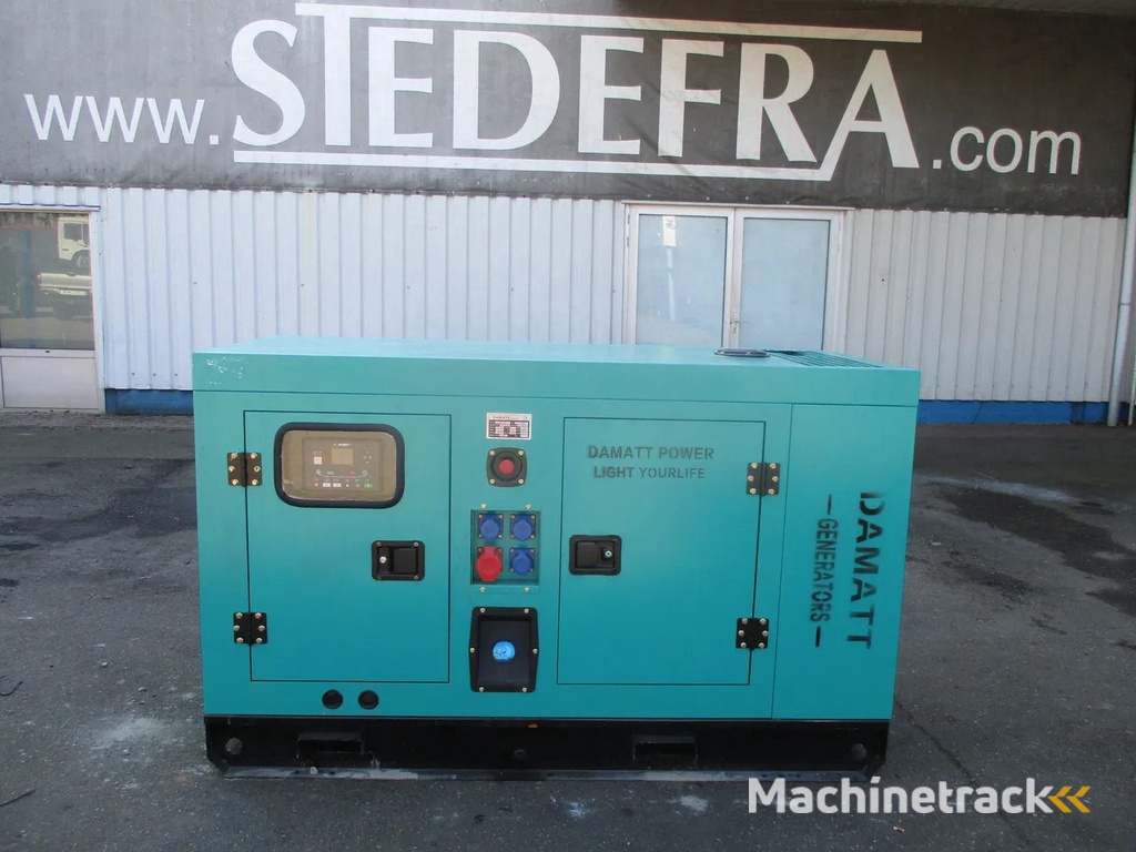 Damatt CA30 , New Diesel generator , 37.5 KVA ,3 phase , 2 pieces in stock