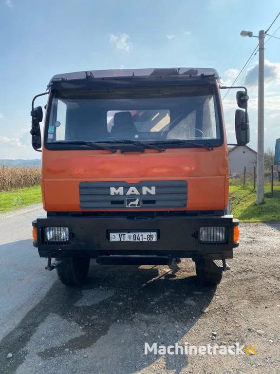 MAN LE 18-280 , 4X4 , Tipper , Palfinger PK 9501