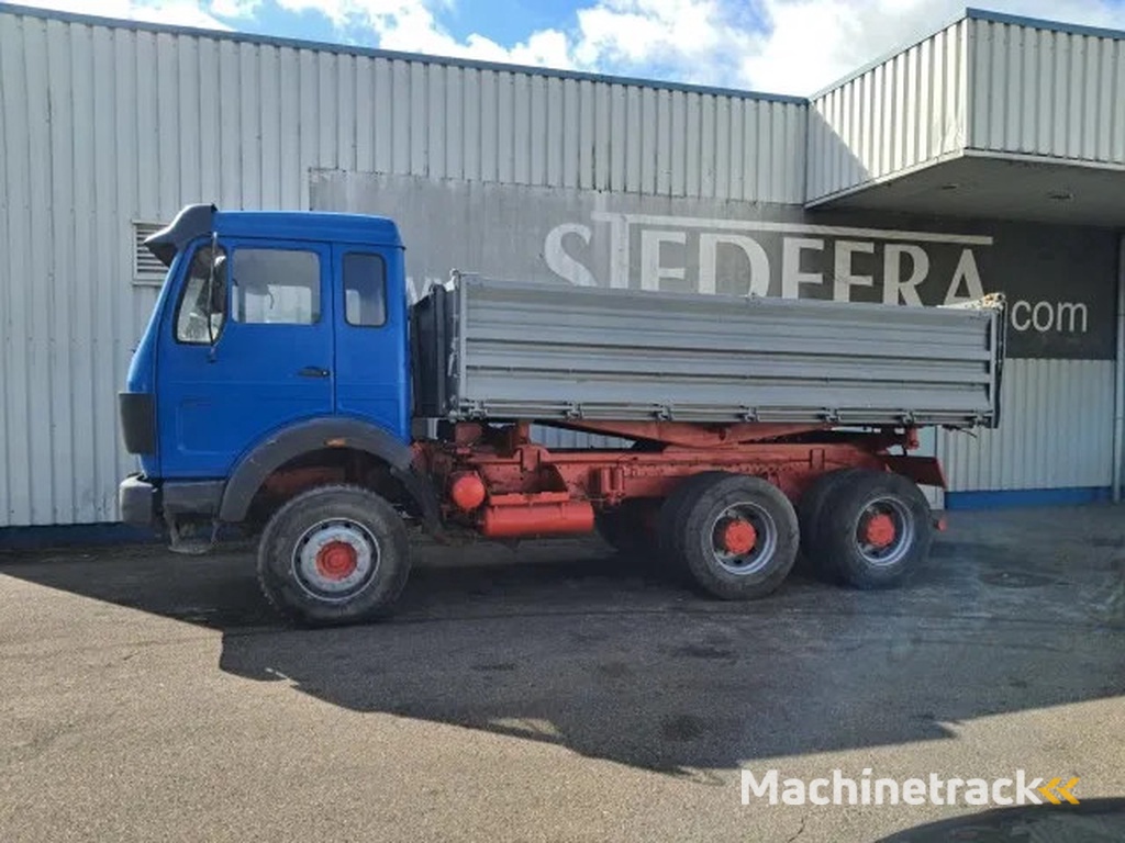 Mercedes-Benz SK 2635 , V8 , Bi Turbo , 6x4 , ZF Manual , 3 Way Tipper , Spring suspension