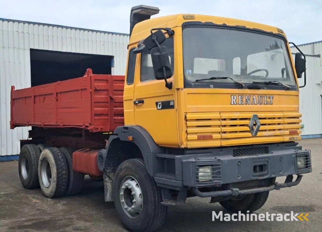 Renault G 300.26 , Manager , 6x4 , 3 Way-Tipper , Spring Suspension , Manual