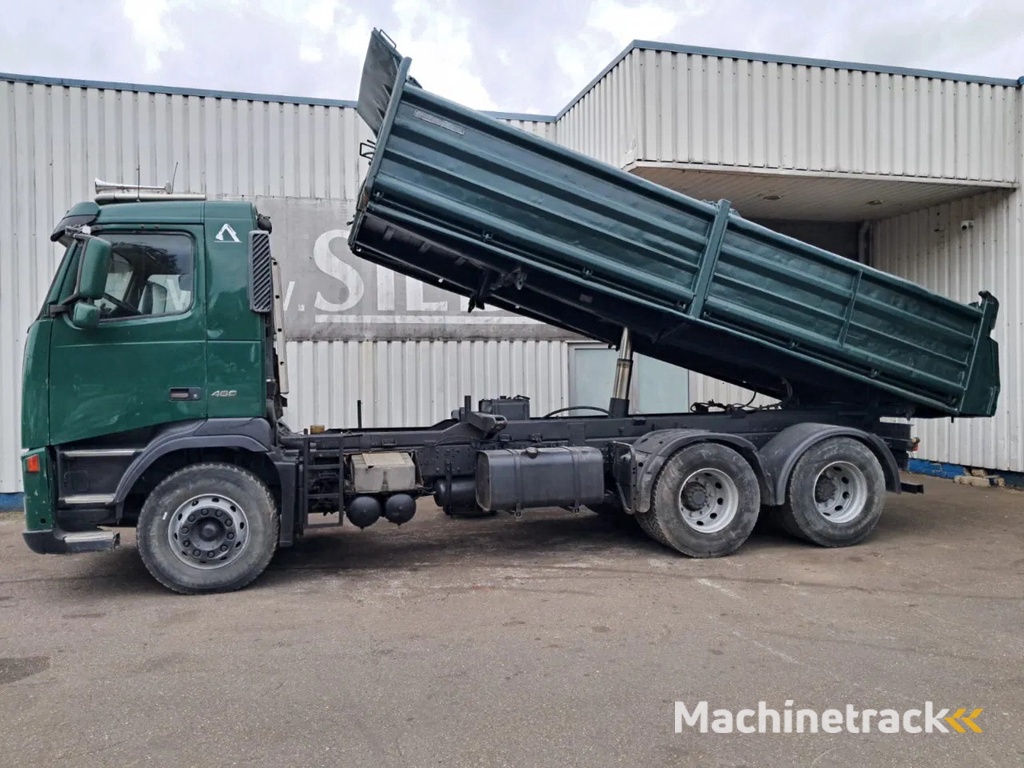 Volvo FH 12 - 460 , 6x2 , 3 Way Tipper, Spring Suspension , Manual Gearbox, Airco