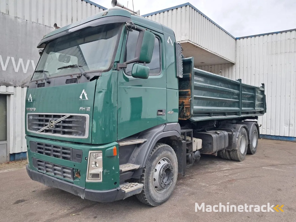 Volvo FH 12 - 460 , 6x2 , 3 Way Tipper, Spring Suspension , Manual Gearbox, Airco