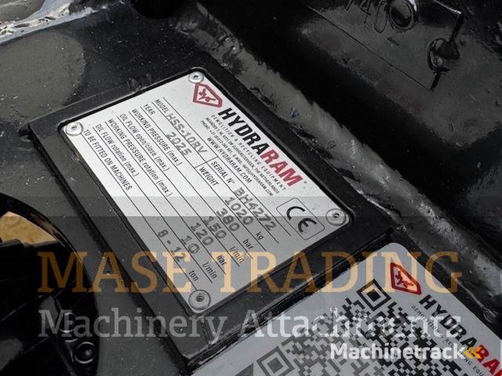 Hydraram HSS-10RV | Schrootschaar | 1020KG | 8 ~ 12 TON