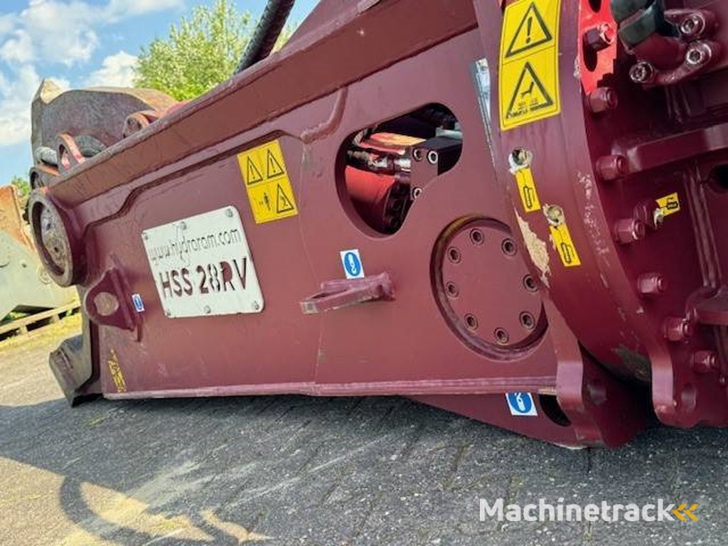 Hydraram HSS-28RV | 2840KG | 22 ~ 32 Ton | Schrootschaar
