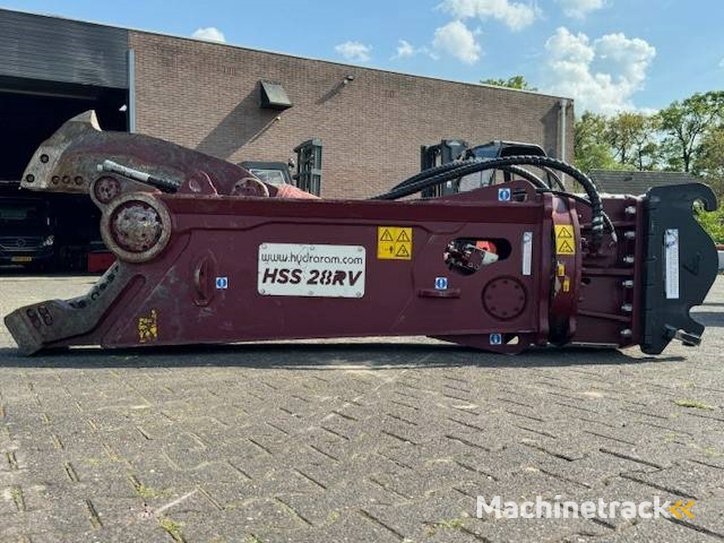 Hydraram HSS-28RV | 2840KG | 22 ~ 32 Ton | Schrootschaar