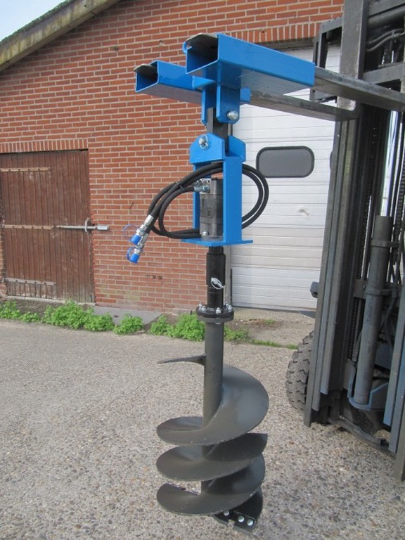 Hydraulische . Grondboor  geschikt voor boor :120 - 200 - 300 - 450 mm