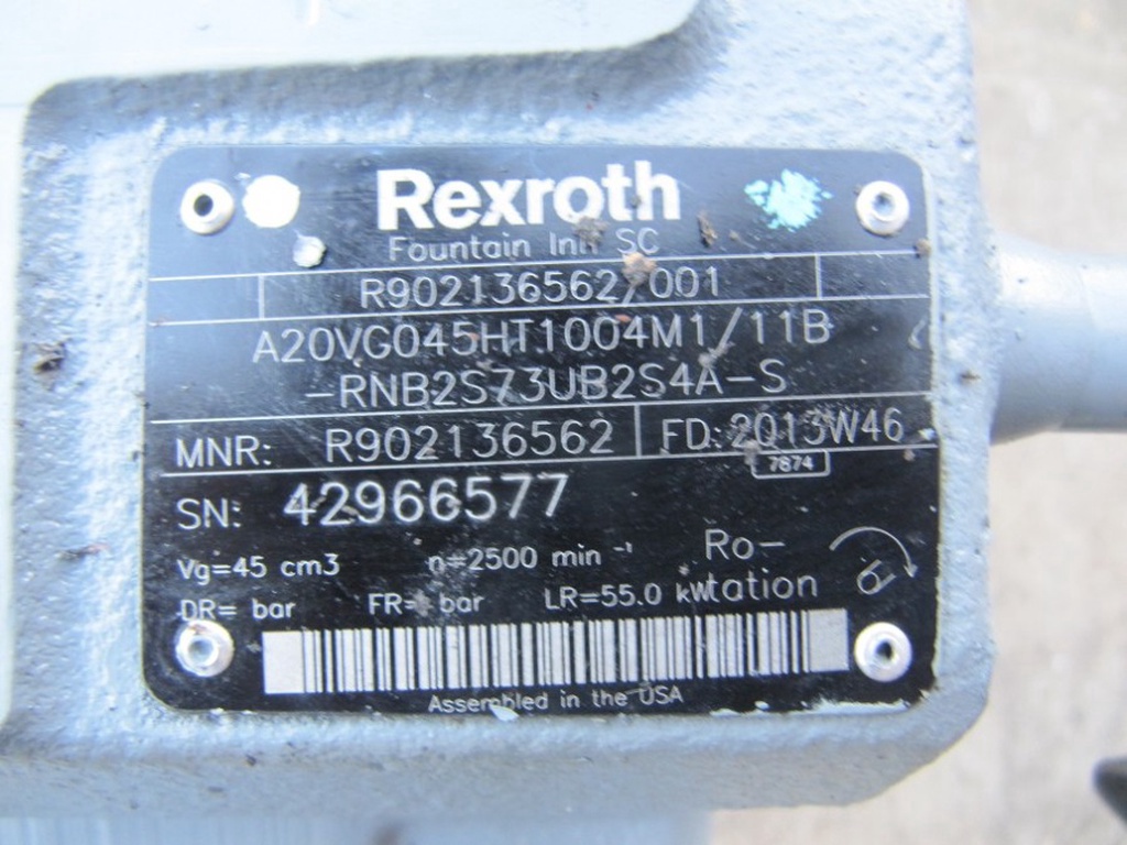 REXROTH pomp Neuson Skidsteer 901S