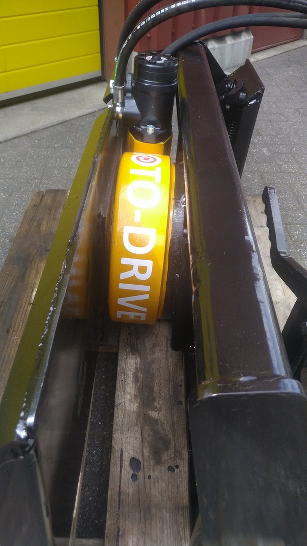 Quick Hitch adapter  voor  Mustang , Gehl , Bobcat , Caterpillar