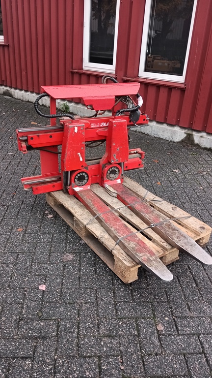 Bolzoni vorkenspreider met draaibare lepels