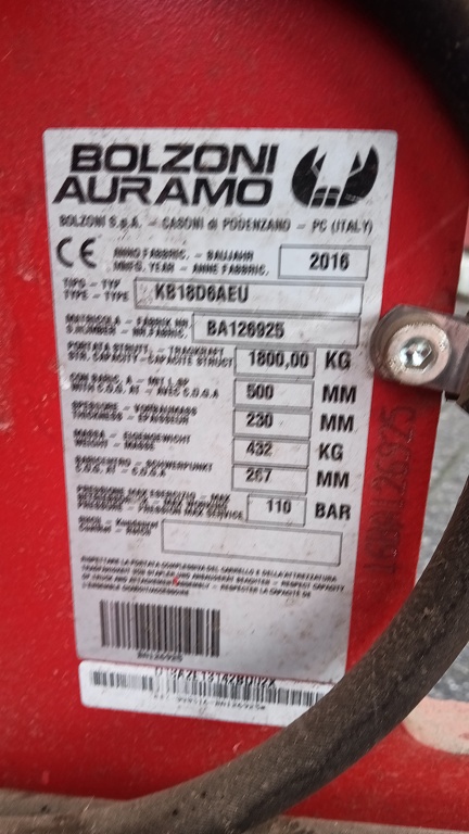 Bolzoni vorkenspreider met draaibare lepels