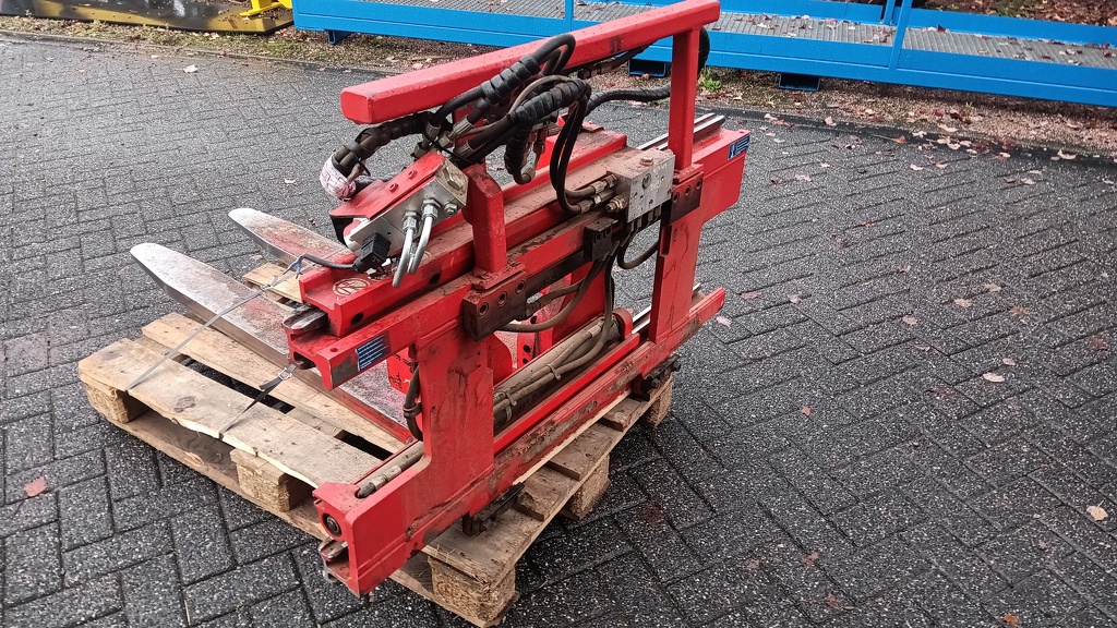 Bolzoni vorkenspreider met draaibare lepels