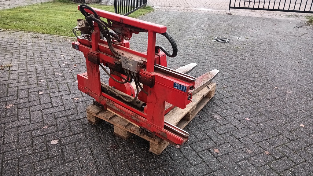 Bolzoni vorkenspreider met draaibare lepels