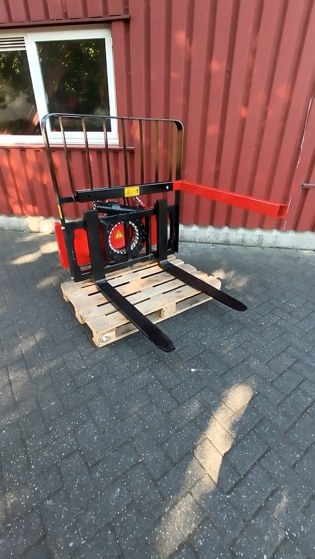 Kistenkantelaar/ rotator passend aan Euro opname systeem