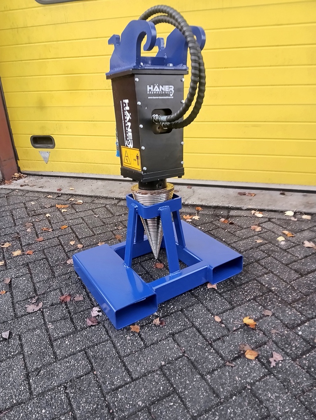 Kegelsplijter Cw 05 opname met standaard