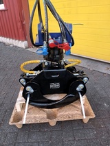 miniature-of HÄÑER Houtklem met rotator Cw05 opname minigraver