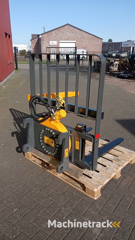 Kistenkantelaar/ Rotator passend aan Giant shovel