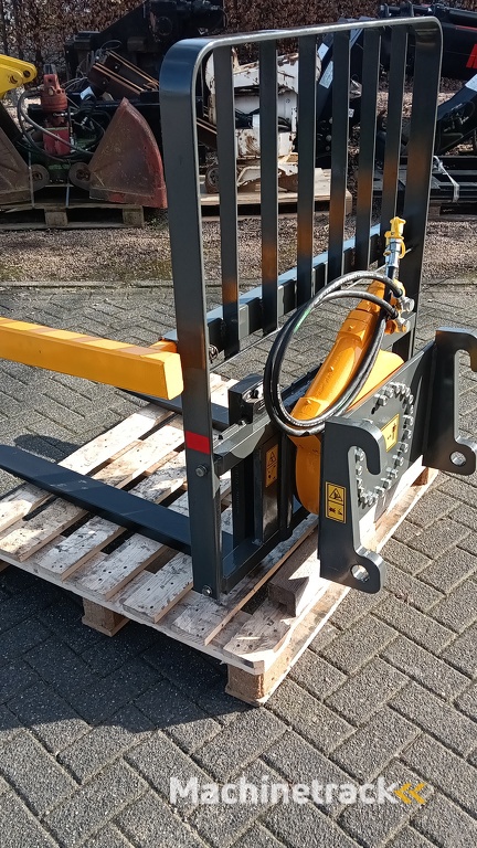 Kistenkantelaar/ Rotator passend aan Giant shovel