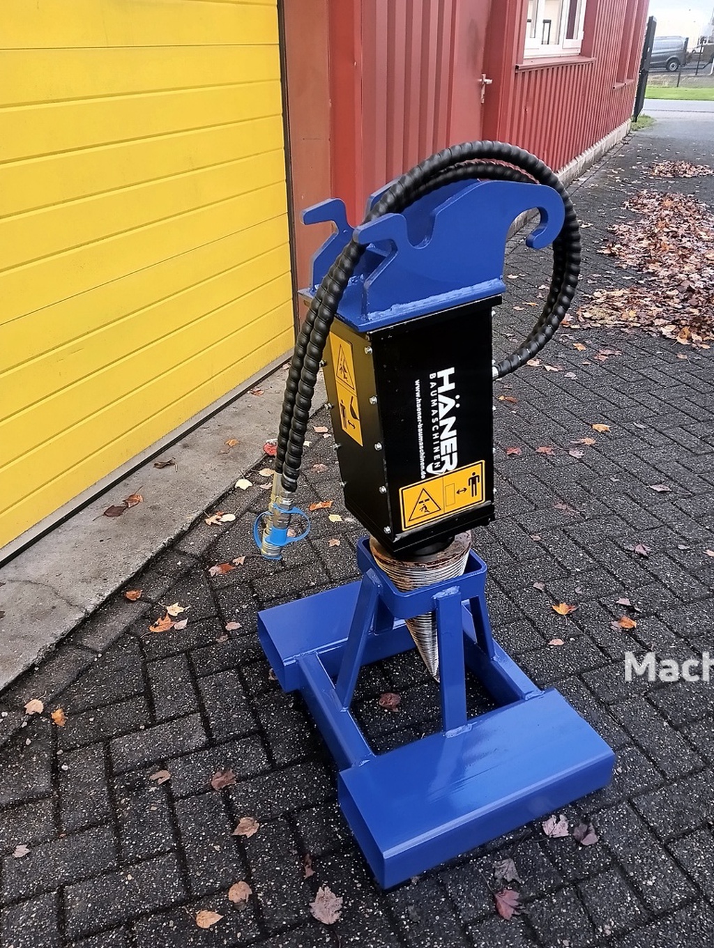 Kegelsplijter Cw 05 opname met standaard