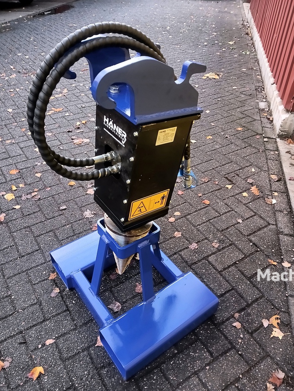 Kegelsplijter Cw 05 opname met standaard