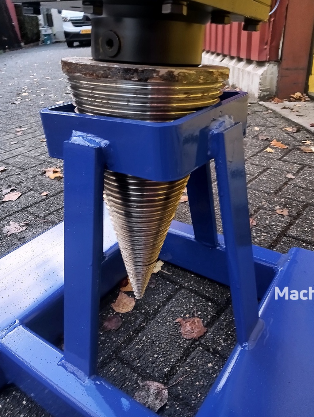 Kegelsplijter Cw 05 opname met standaard