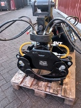 Minituur van Houtklem met rotator passend aan Giant shovel