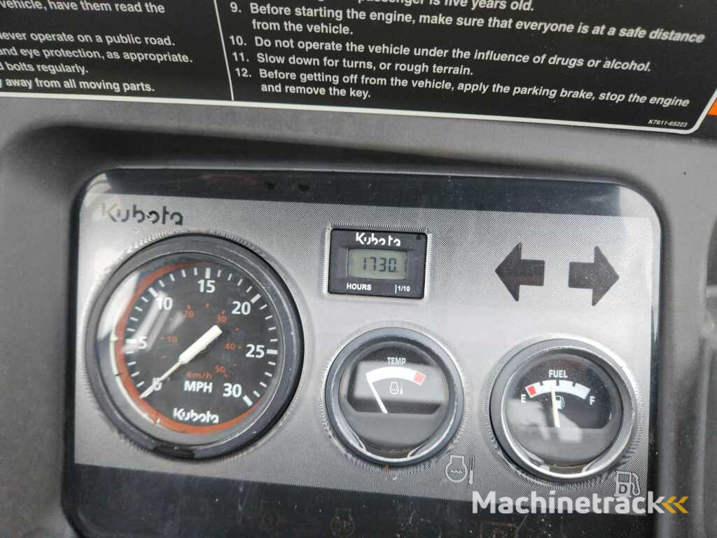 Kubota RTV1140 doka / Gator